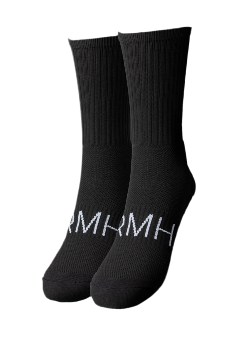 BLACK RMH GRIP SOCKS